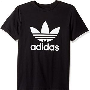 Adidas Black Original Trefoil Tee